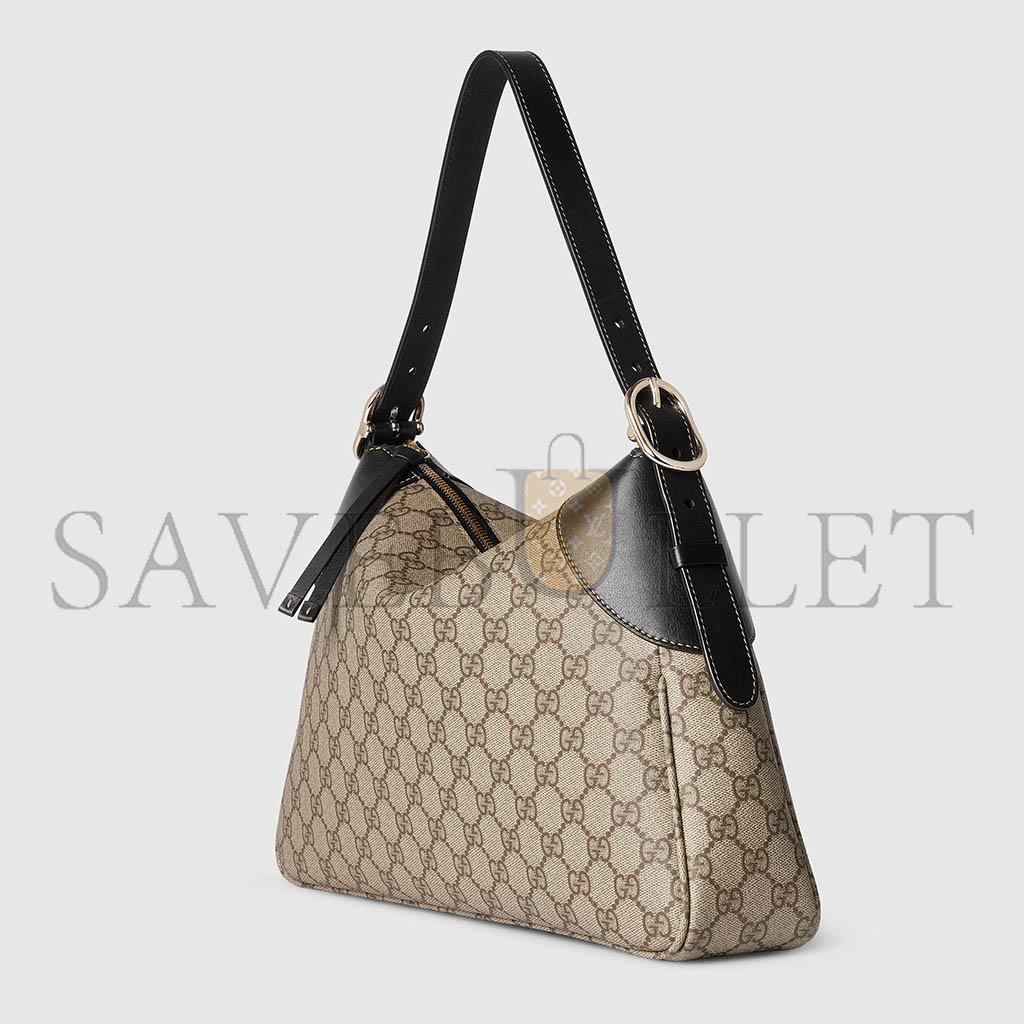 GUCCI GG EMBLEM LARGE SHOULDER BAG 815217 (37*23*8cm)